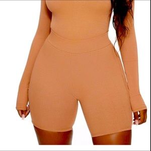 Naked wardrobe RIBBED shorts